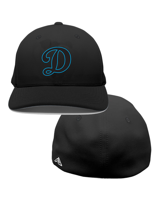 Dolphins Pacific® D Logo - 2 Color Hat (2 Hat Color options)