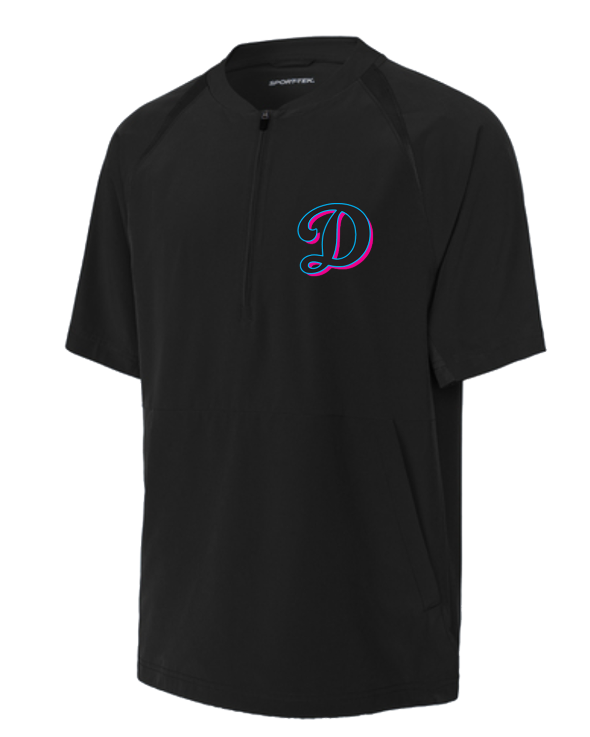 Sport-Tek Repeat 1/2 Zip Short Sleeve Jacket